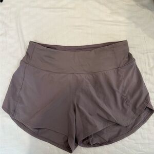 lululemon athletica High-Rise Performance Shorts — Dusty Mauve
